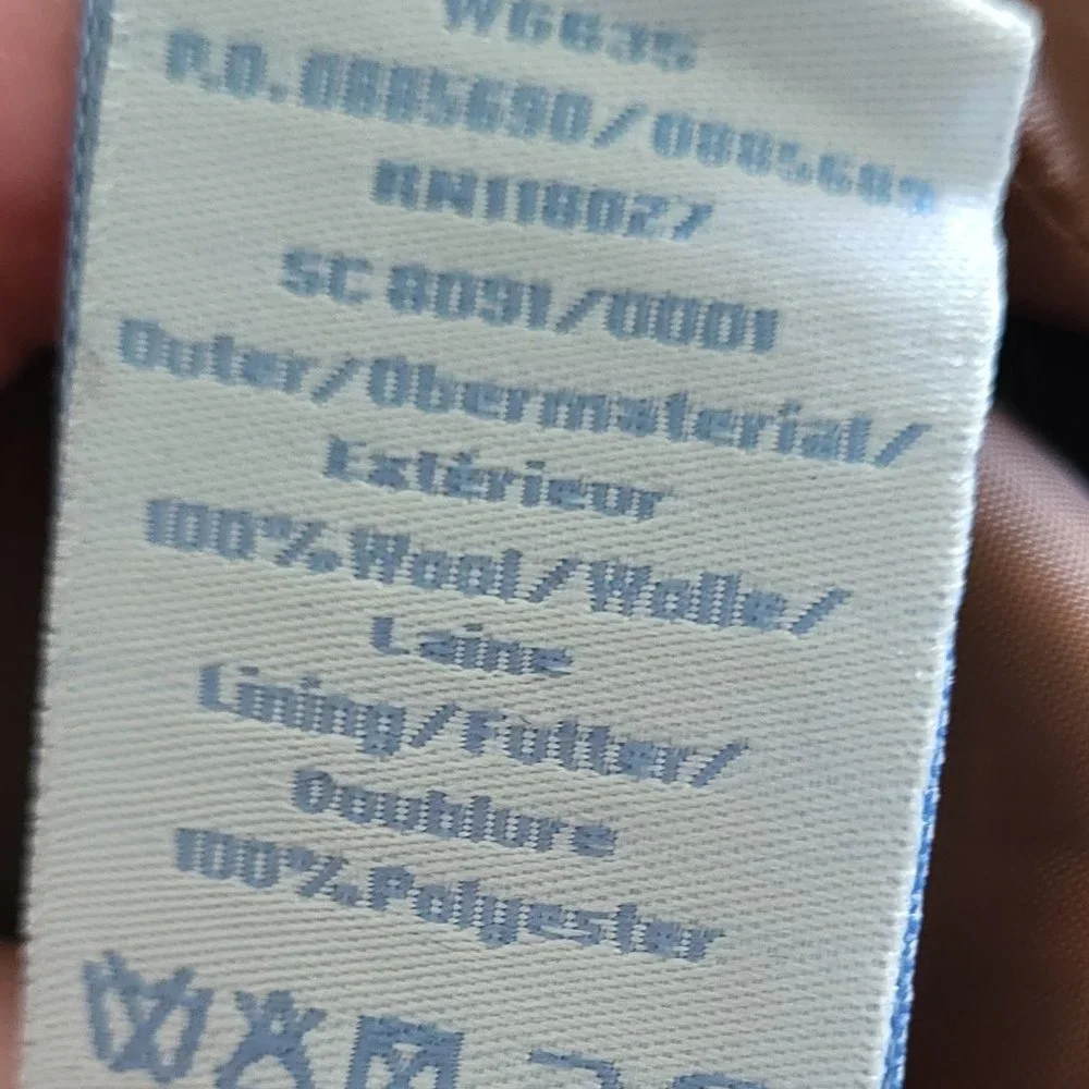 Boden British Tweed by Moon Pleated Wool Skirt Size 14L - Picture 7 of 10